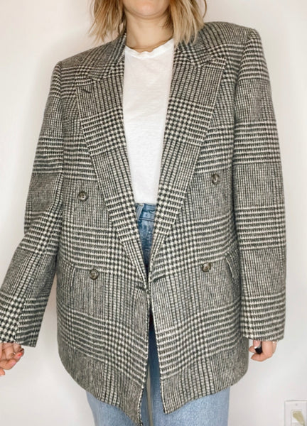 Wool Blazer - Evan Picone