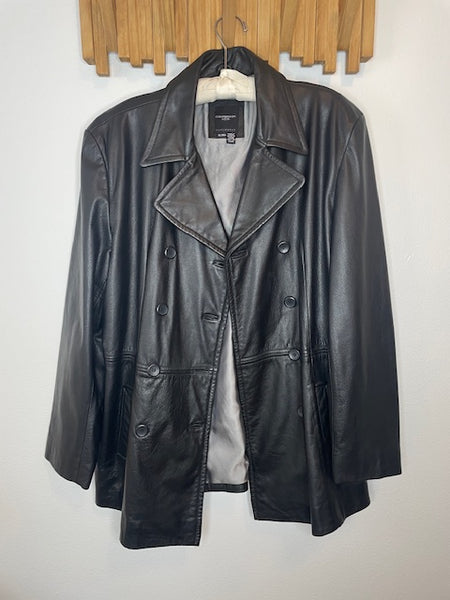 Genuine Leather Coat - ColeBrook & Co