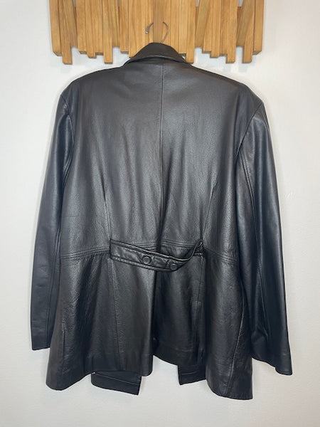 Genuine Leather Coat - ColeBrook & Co